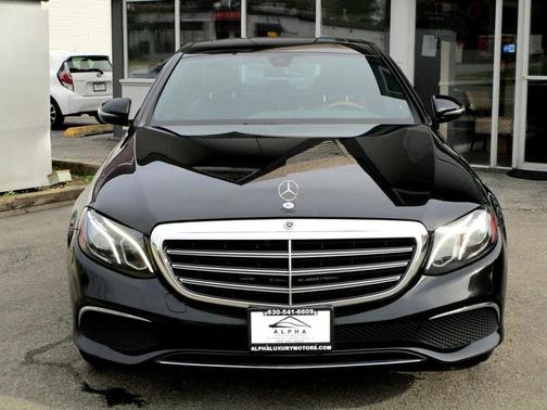 Black 2019 Mercedes-Benz E-Class 4MATIC
