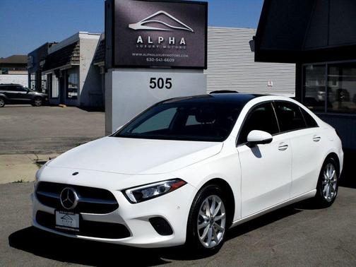 Digital White Metallic 2019 Mercedes-Benz A-Class 4MATIC