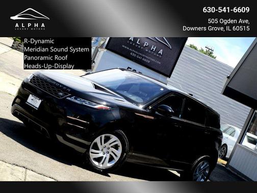 Carpathian Grey Premium Metallic 2021 Land Rover Range Rover Evoque R-Dynamic S