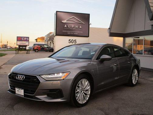Typhoon Gray Metallic 2020 Audi A7 55 Premium Plus