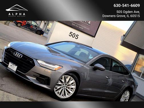 Typhoon Gray Metallic 2020 Audi A7 55 Premium Plus