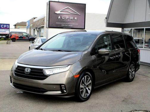 Modern Steel Metallic 2022 Honda Odyssey Touring