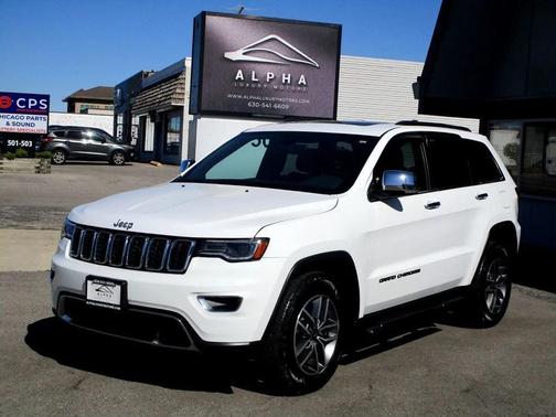 Bright White Clearcoat 2021 Jeep Grand Cherokee Limited