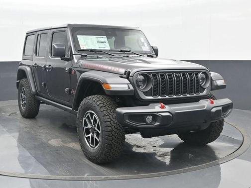 Granite Crystal Metallic Clearcoat 2024 Jeep Wrangler Rubicon