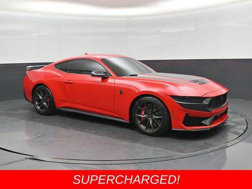 Race Red 2025 Ford Mustang Dark Horse Fastback