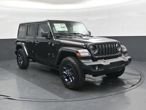 Black Clearcoat 2026 Jeep Wrangler 4-Door 85th Anniversary Edition