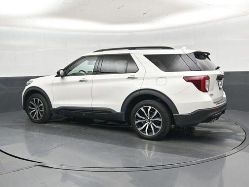 Star White Metallic Tri-Coat 2020 Ford Explorer ST