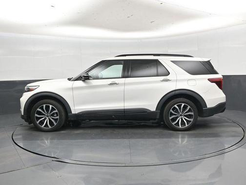 Star White Metallic Tri-Coat 2020 Ford Explorer ST