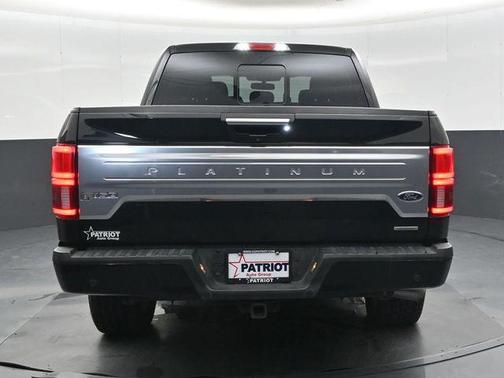 Agate Black Metallic 2020 Ford F-150 Platinum