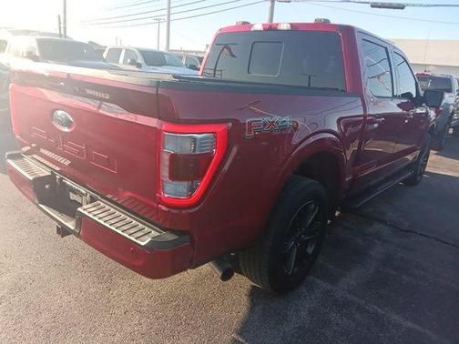 Rapid Red Metallic Tinted Clearcoat 2021 Ford F-150 Lariat