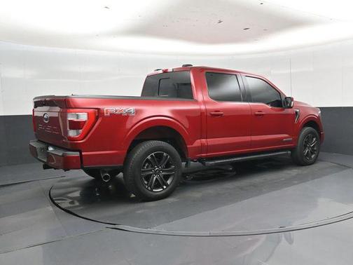 Rapid Red Metallic Tinted Clearcoat 2021 Ford F-150 Lariat