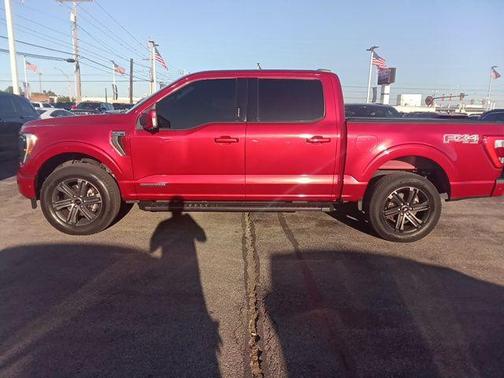 Rapid Red Metallic Tinted Clearcoat 2021 Ford F-150 Lariat