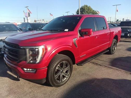 Rapid Red Metallic Tinted Clearcoat 2021 Ford F-150 Lariat
