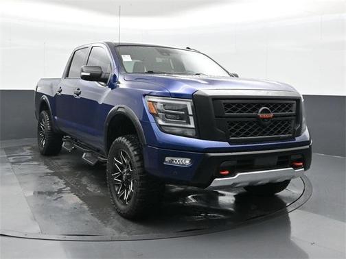Deep Blue Pearl Metallic 2021 Nissan Titan PRO-4X