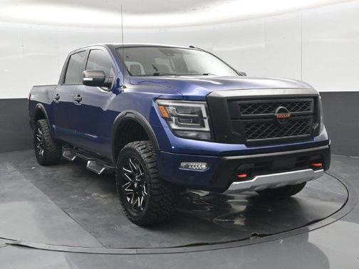 Deep Blue Pearl Metallic 2021 Nissan Titan PRO-4X