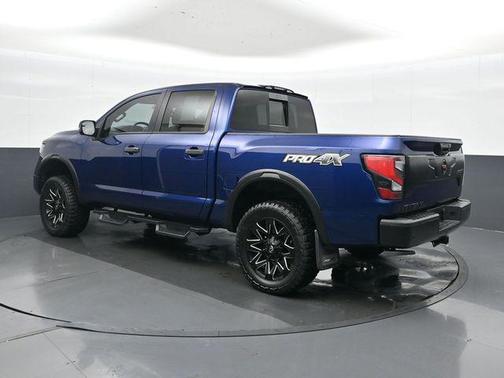 Deep Blue Pearl Metallic 2021 Nissan Titan PRO-4X