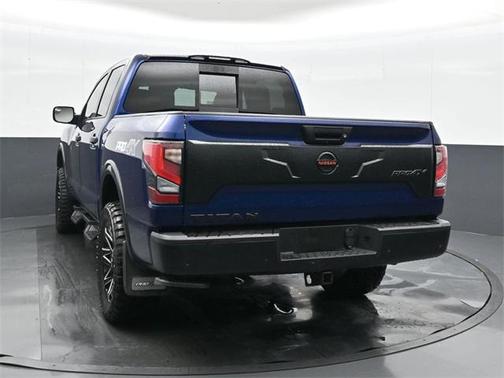 Deep Blue Pearl Metallic 2021 Nissan Titan PRO-4X