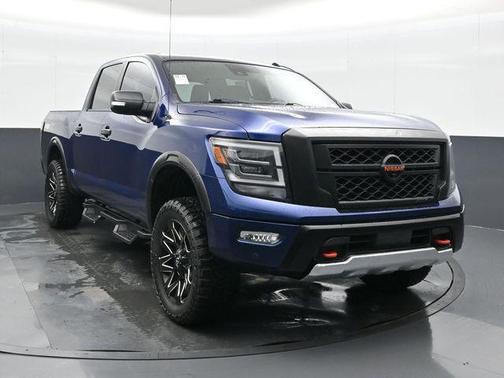 Deep Blue Pearl Metallic 2021 Nissan Titan PRO-4X