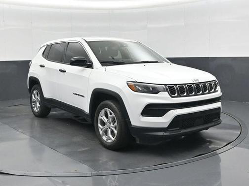 Bright White Clearcoat 2025 Jeep Compass Sport