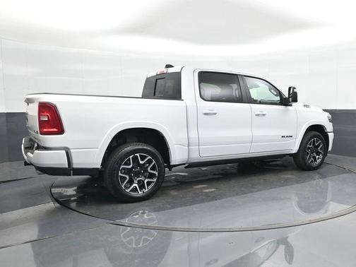 Bright White Clearcoat 2025 RAM 1500 Laramie