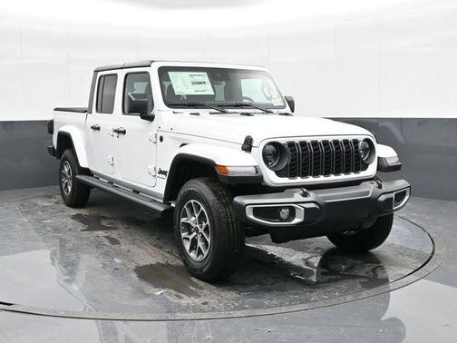 Bright White Clearcoat 2024 Jeep Gladiator Sport S