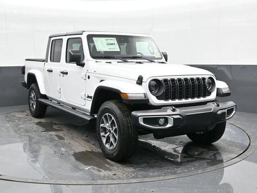 Bright White Clearcoat 2024 Jeep Gladiator Sport S