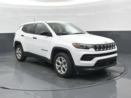 Bright White Clearcoat 2025 Jeep Compass Sport