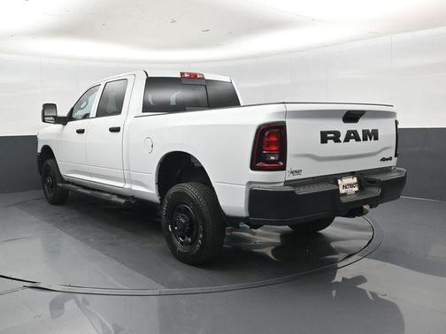 Bright White Clearcoat 2025 RAM 2500 Tradesman Crew Cab 4x4 6'4' Box