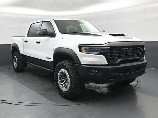 Bright White Clearcoat 2026 RAM 1500 RHO Crew Cab 4x4 5'7' Box