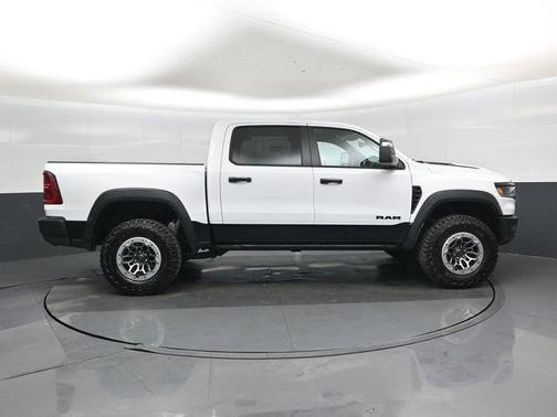Bright White Clearcoat 2026 RAM 1500 RHO Crew Cab 4x4 5'7' Box