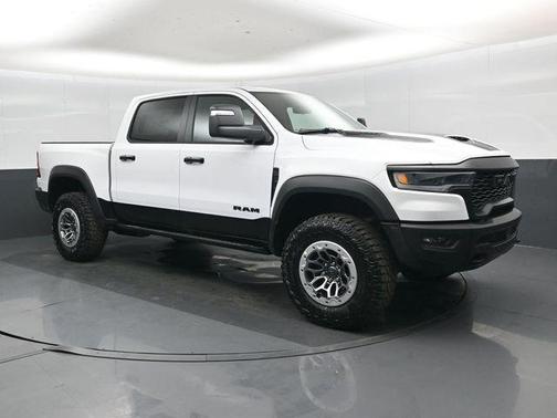 Bright White Clearcoat 2026 RAM 1500 RHO Crew Cab 4x4 5'7' Box