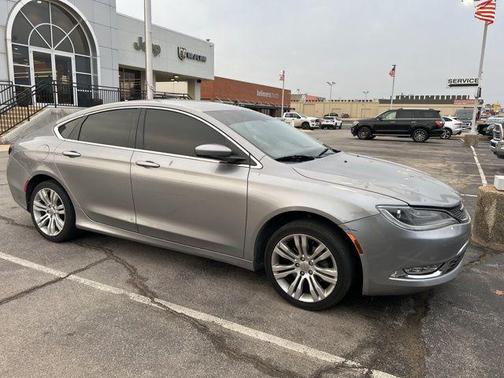 Billet Silver Metallic Clearcoat 2015 Chrysler 200 Limited
