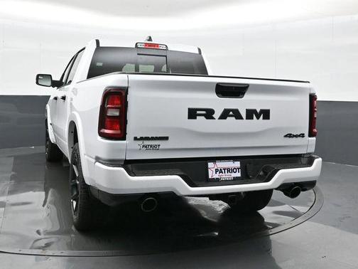 Bright White Clearcoat 2025 RAM 1500 Laramie