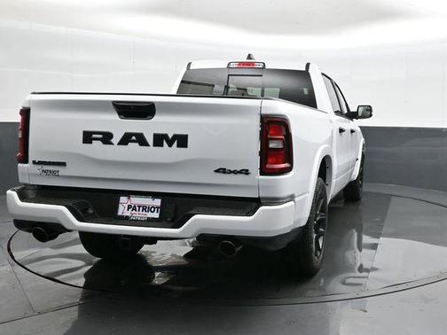Bright White Clearcoat 2025 RAM 1500 Laramie