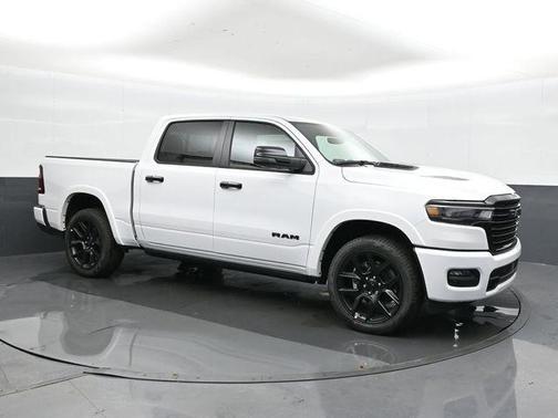 Bright White Clearcoat 2025 RAM 1500 Laramie