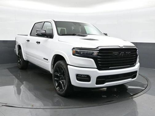 Bright White Clearcoat 2025 RAM 1500 Laramie