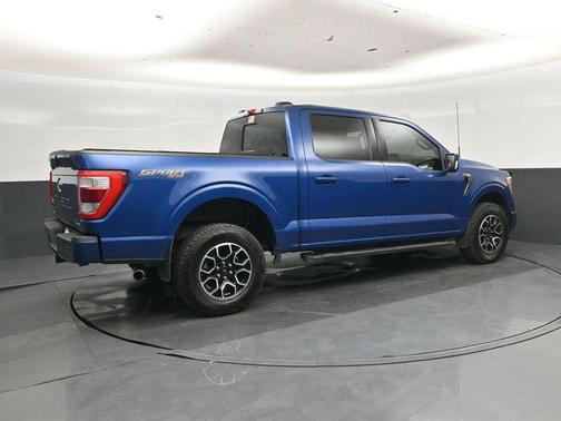 Atlas Blue Metallic 2023 Ford F-150 Lariat