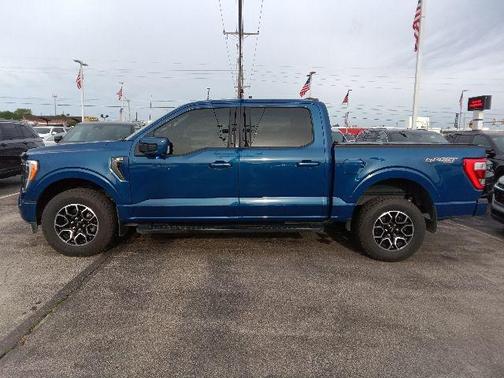 Atlas Blue Metallic 2023 Ford F-150 Lariat