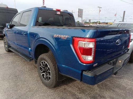 Atlas Blue Metallic 2023 Ford F-150 Lariat