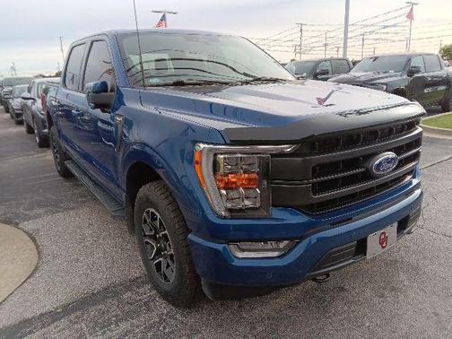 Atlas Blue Metallic 2023 Ford F-150 Lariat