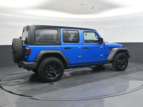 Hydro Blue Pearlcoat 2022 Jeep Wrangler Unlimited Sport Altitude