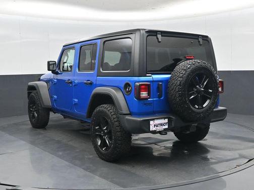 Hydro Blue Pearlcoat 2022 Jeep Wrangler Unlimited Sport Altitude