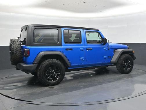 Hydro Blue Pearlcoat 2022 Jeep Wrangler Unlimited Sport Altitude