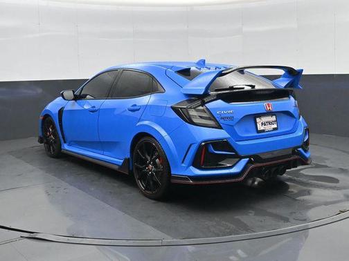 Boost Blue Pearl 2021 Honda Civic Type R Touring