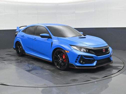 Boost Blue Pearl 2021 Honda Civic Type R Touring