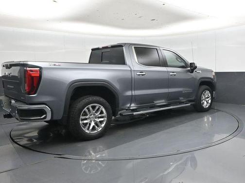 Satin Steel Metallic 2021 GMC Sierra 1500 SLT