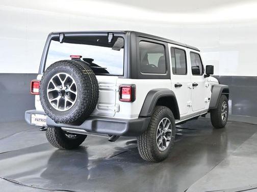 Bright White Clearcoat 2025 Jeep Wrangler Sport S