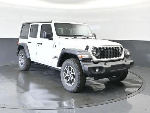Bright White Clearcoat 2025 Jeep Wrangler Sport S