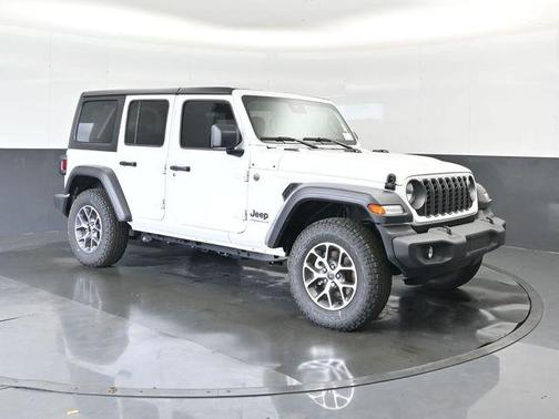 Bright White Clearcoat 2025 Jeep Wrangler Sport S