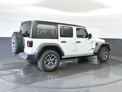 Bright White Clearcoat 2025 Jeep Wrangler Sport S